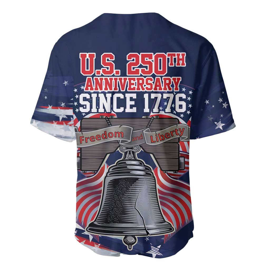 United States 250 Years of Independence Baseball Jersey - Wonder Print Shop