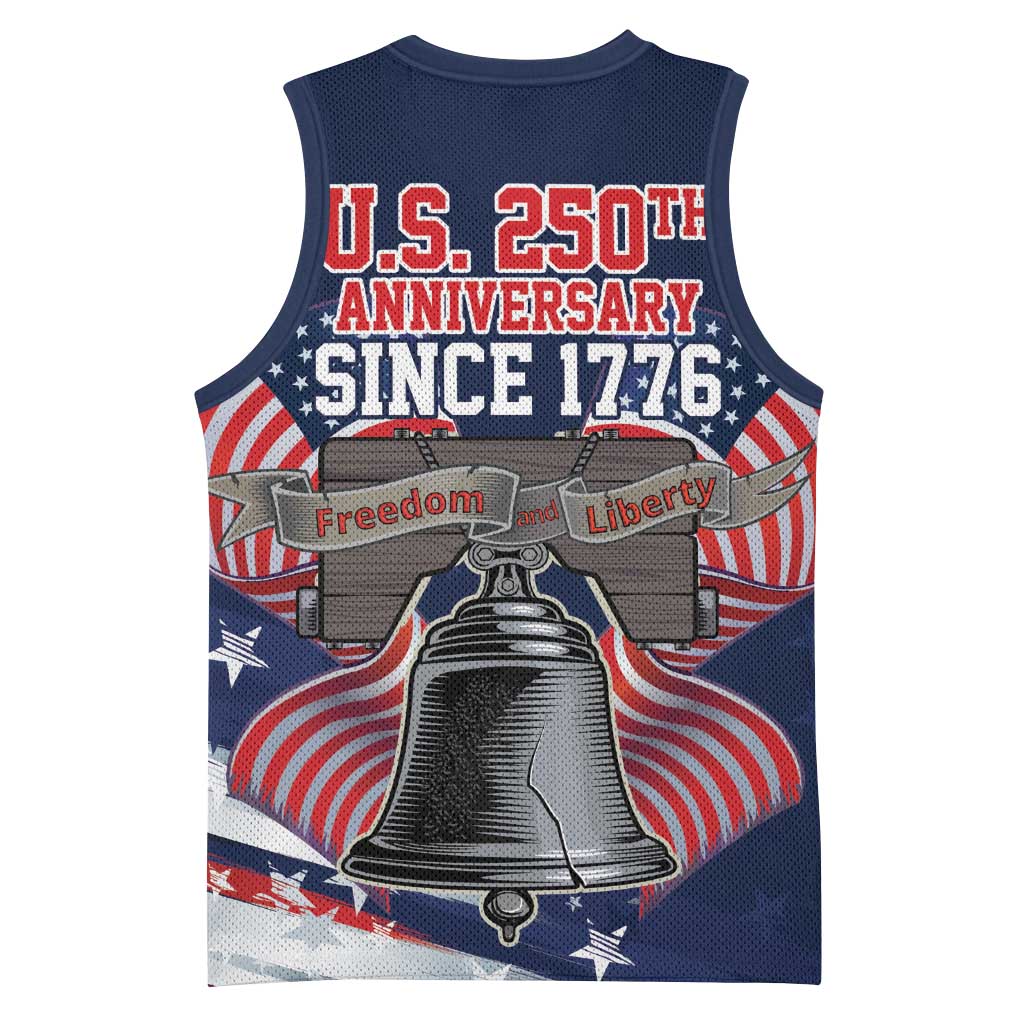 United States 250 Years of Independence Basketball Jersey - Wonder Print Shop