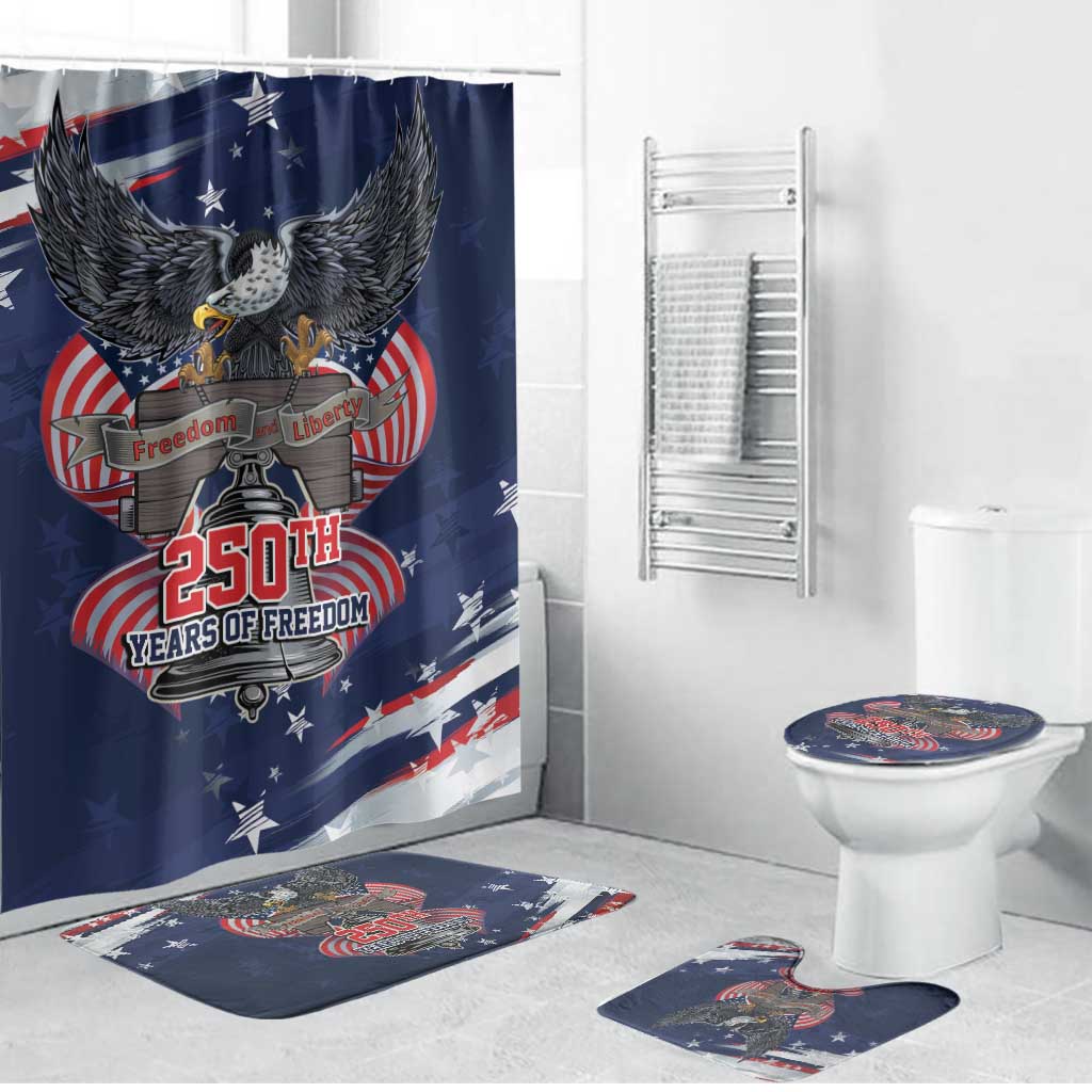 United States 250 Years of Independence Bathroom Set - Wonder Print Shop