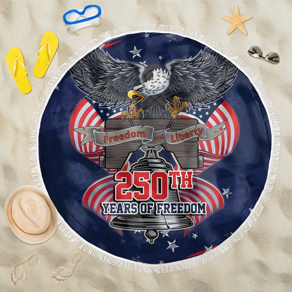 United States 250 Years of Independence Beach Blanket - Wonder Print Shop