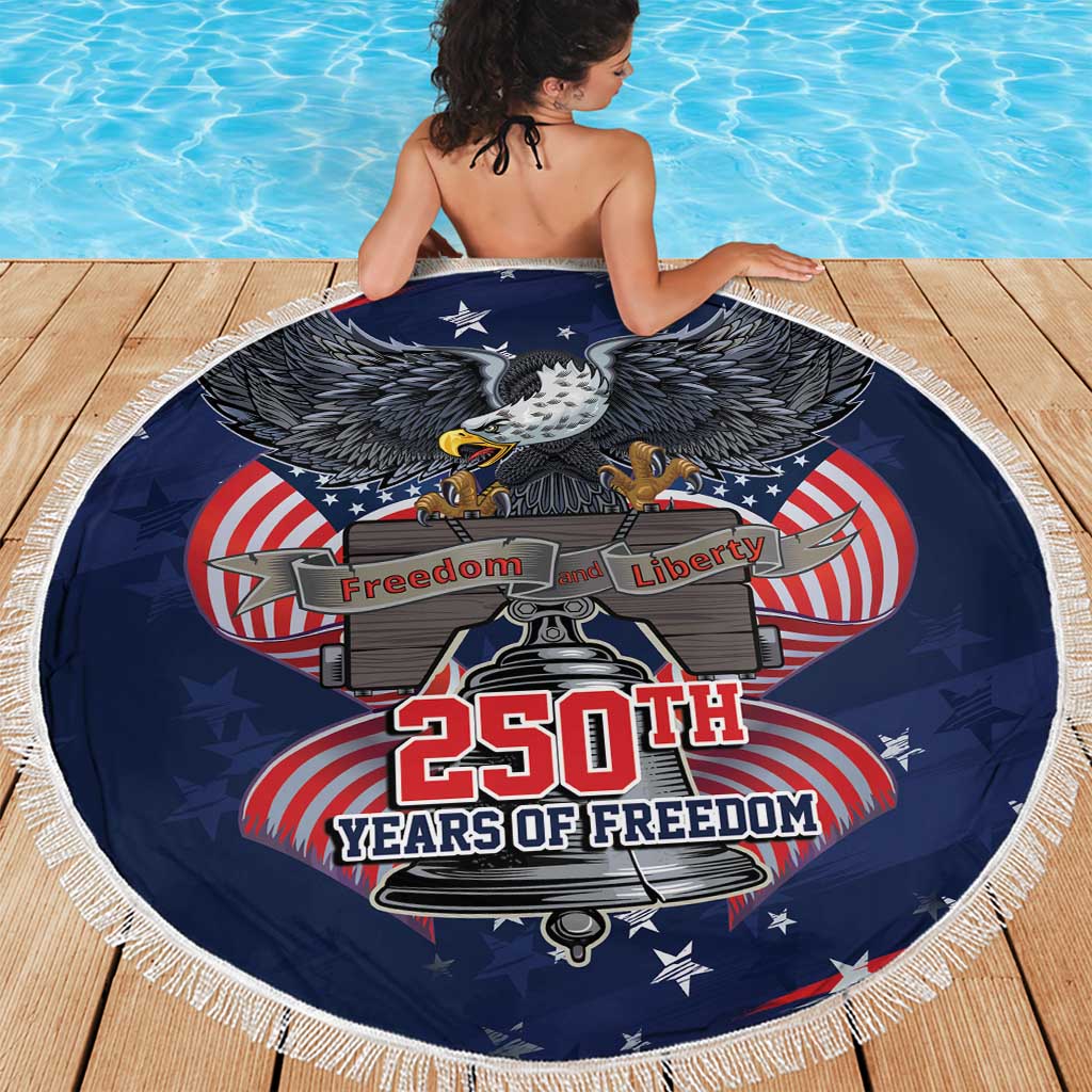 United States 250 Years of Independence Beach Blanket - Wonder Print Shop