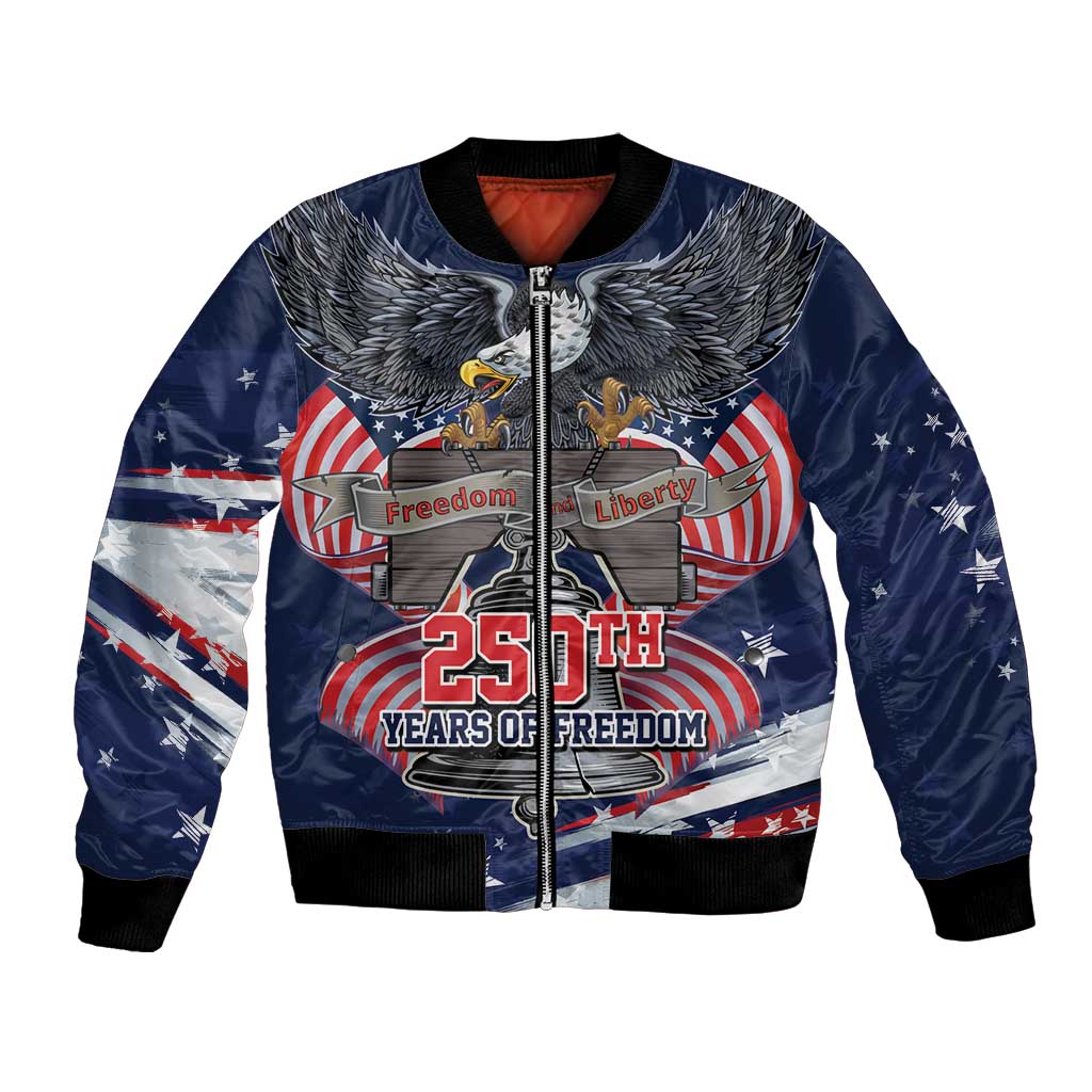 United States 250 Years of Independence Bomber Jacket - Wonder Print Shop