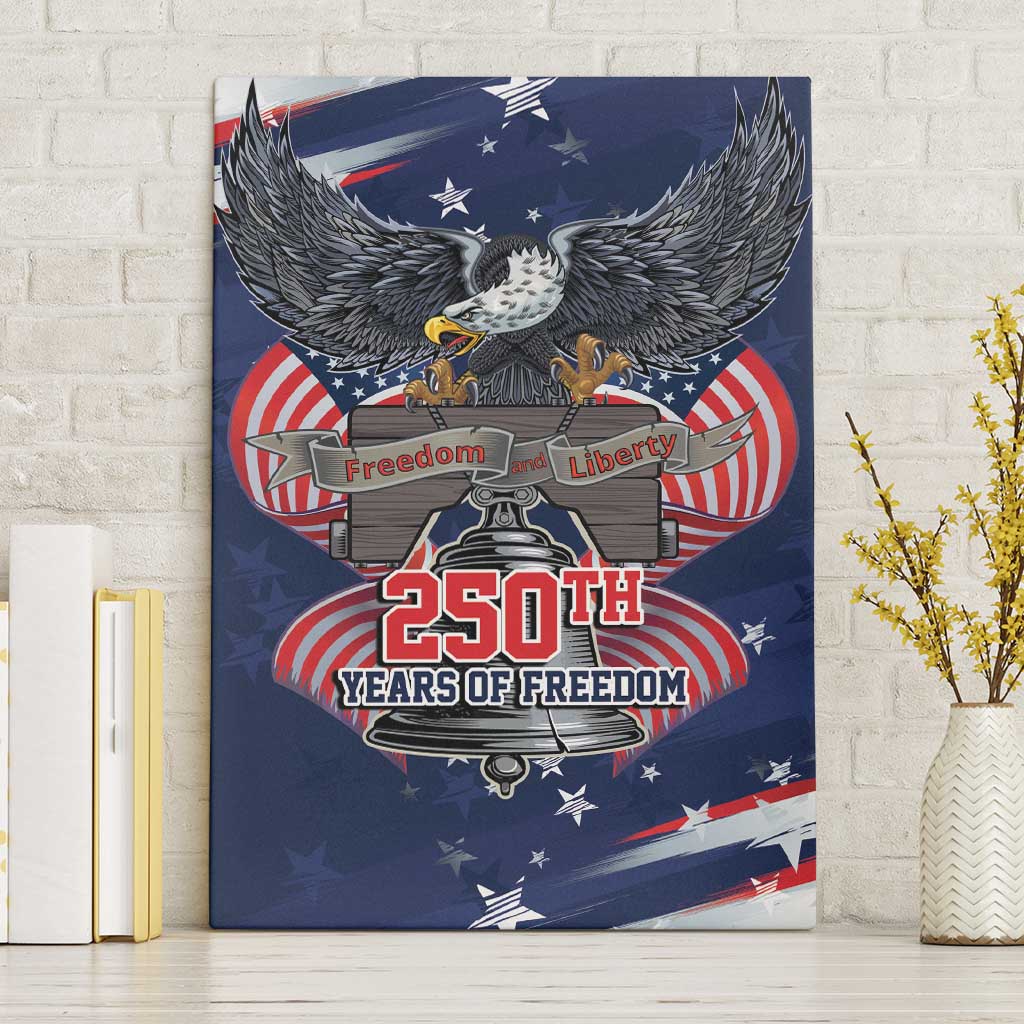 United States 250 Years of Independence Canvas Wall Art - Wonder Print Shop