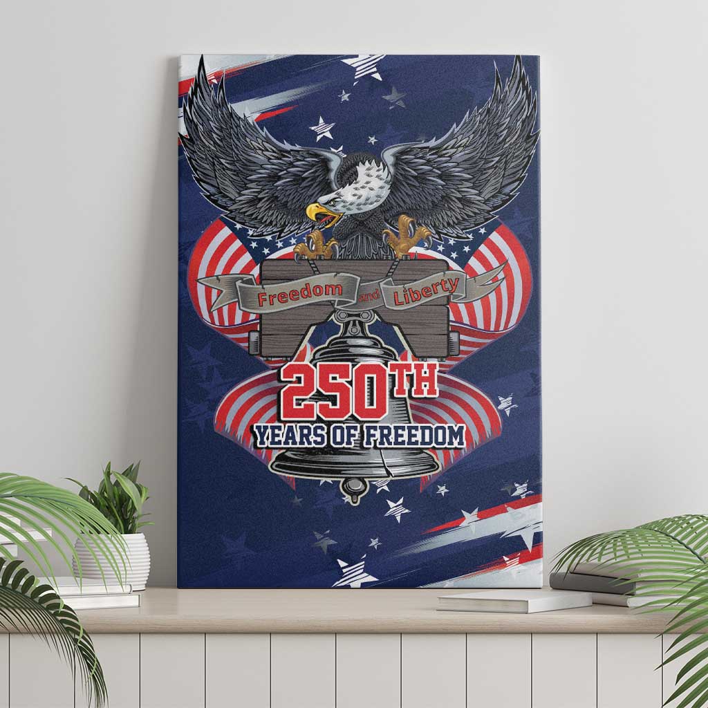 United States 250 Years of Independence Canvas Wall Art - Wonder Print Shop