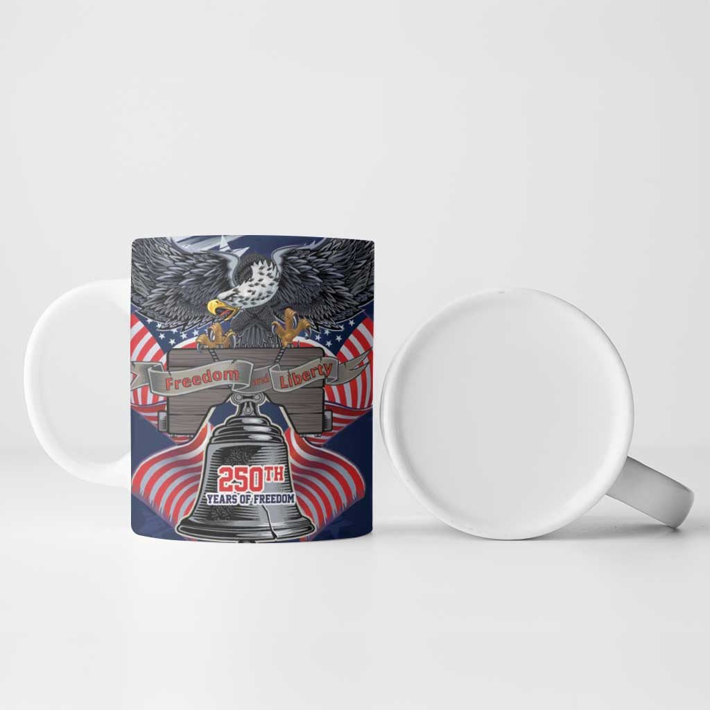 United States 250 Years of Independence Ceramic Mug - Wonder Print Shop