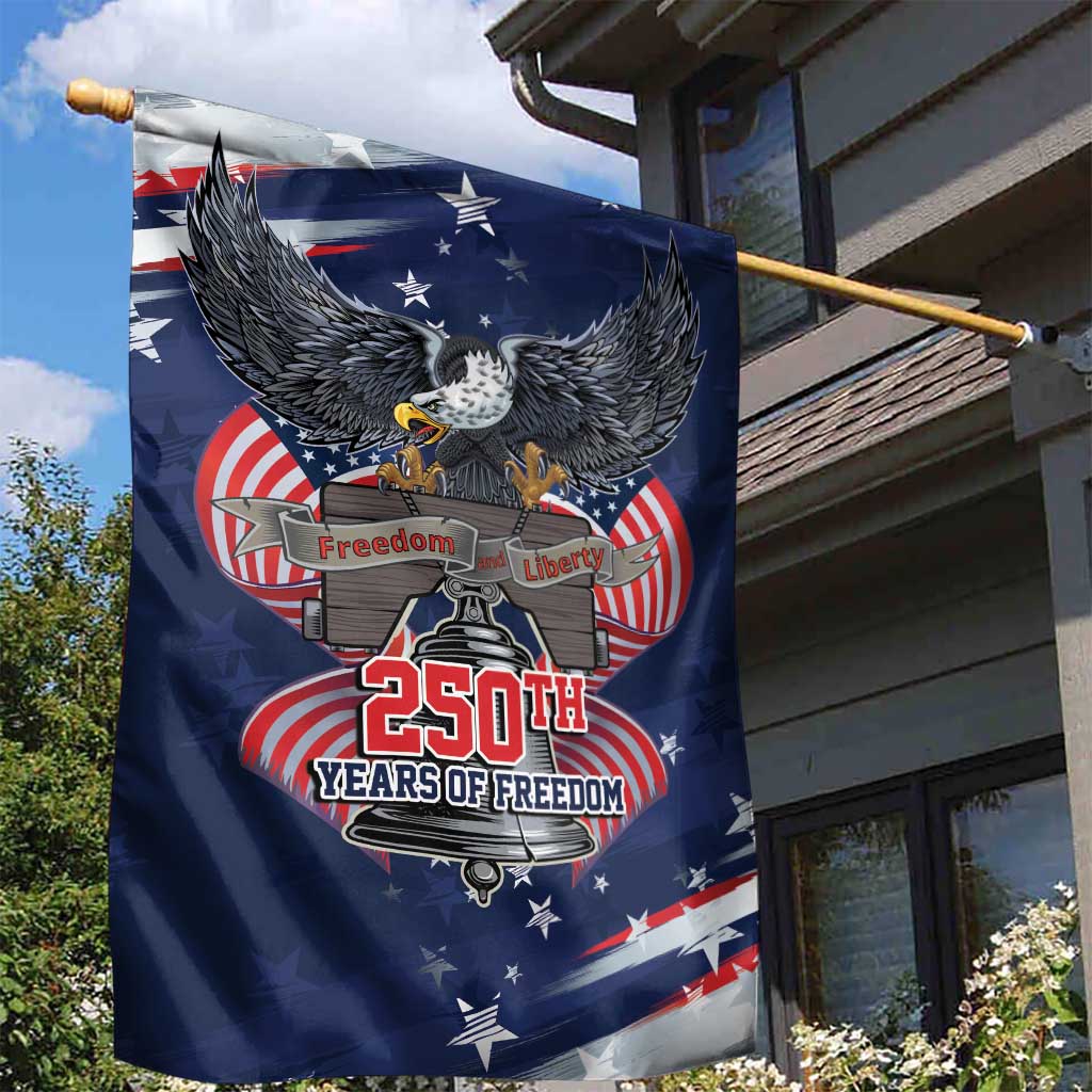 United States 250 Years of Independence Garden Flag - Wonder Print Shop