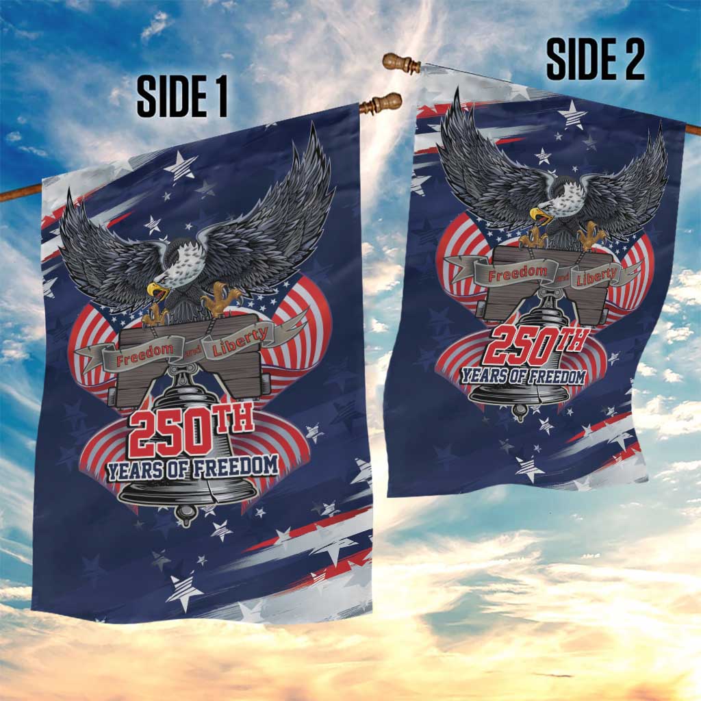 United States 250 Years of Independence Garden Flag - Wonder Print Shop