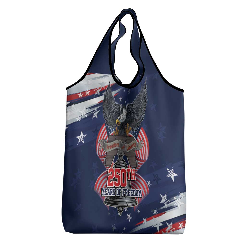 United States 250 Years of Independence Grocery Bag - Wonder Print Shop