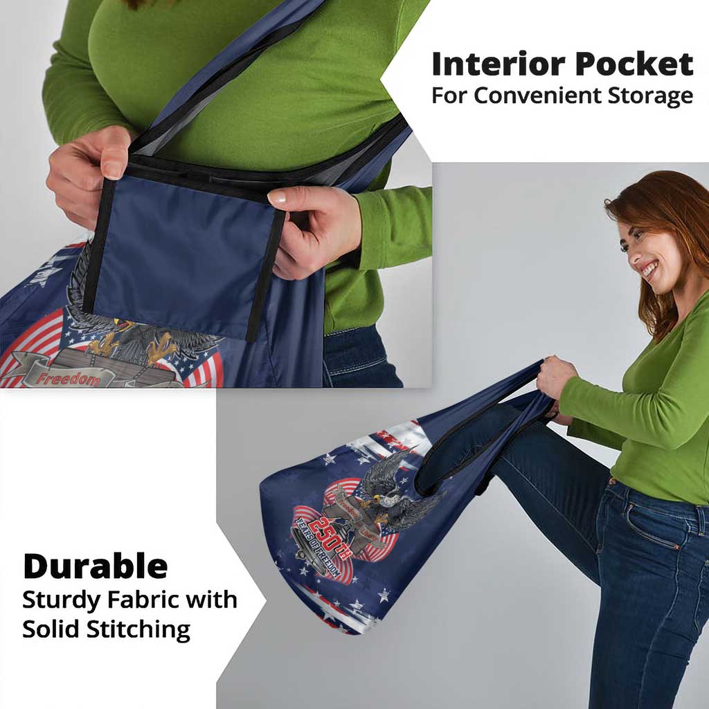 United States 250 Years of Independence Grocery Bag - Wonder Print Shop