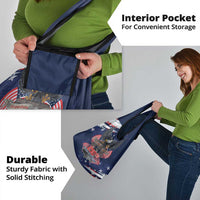 United States 250 Years of Independence Grocery Bag - Wonder Print Shop