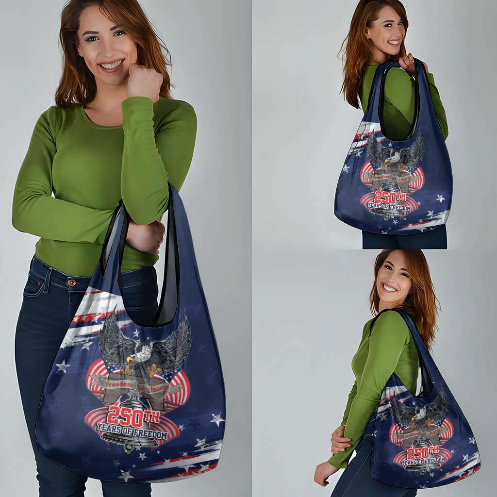 United States 250 Years of Independence Grocery Bag - Wonder Print Shop