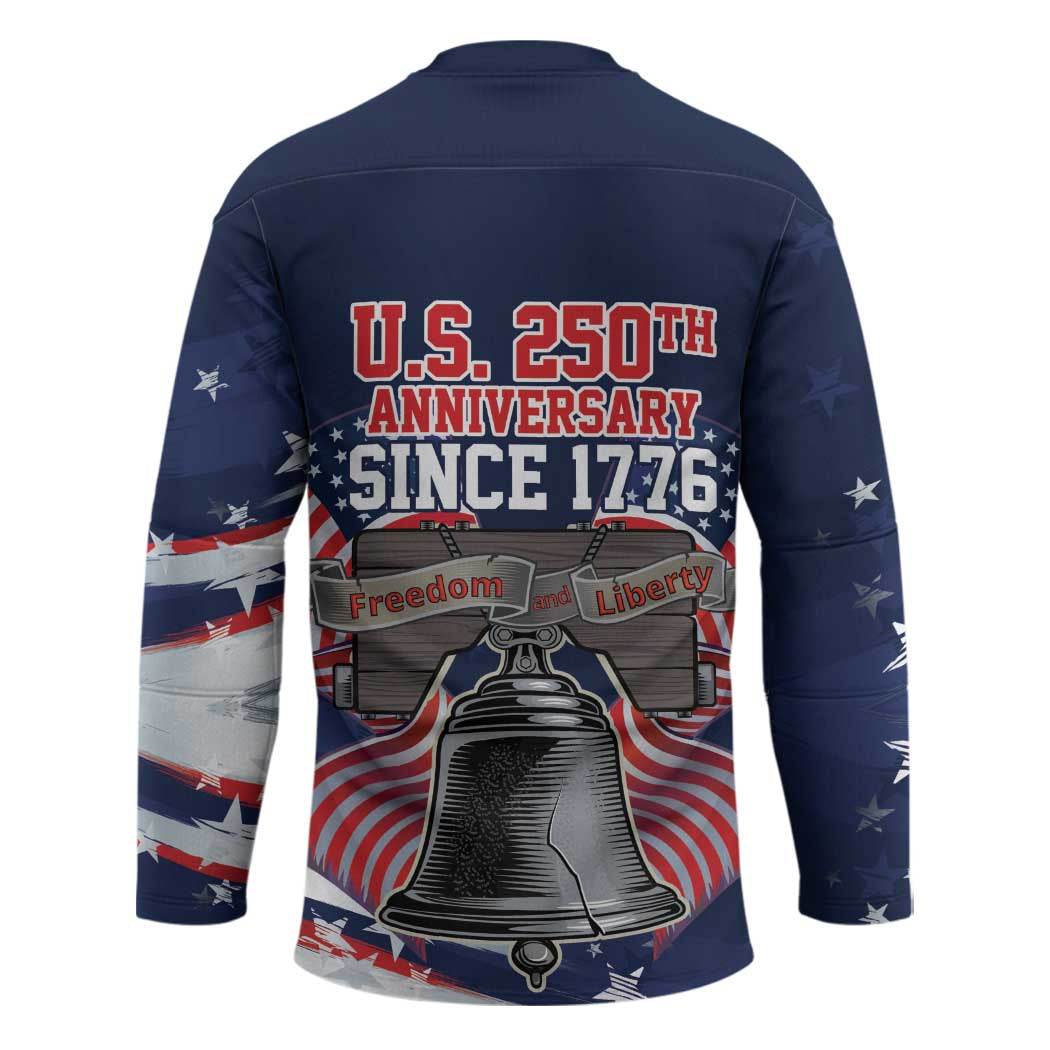 United States 250 Years of Independence Hockey Jersey - Wonder Print Shop