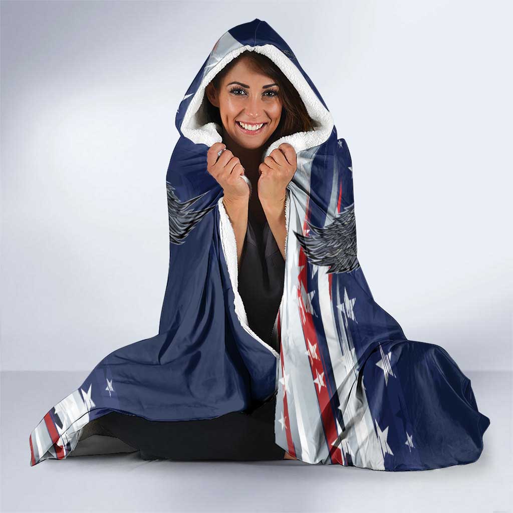 United States 250 Years of Independence Hooded Blanket - Wonder Print Shop