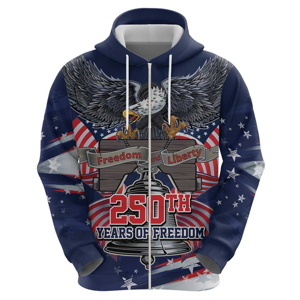 United States 250 Years of Independence Hoodie - Wonder Print Shop