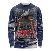 United States 250 Years of Independence Long Sleeve Shirt - Wonder Print Shop
