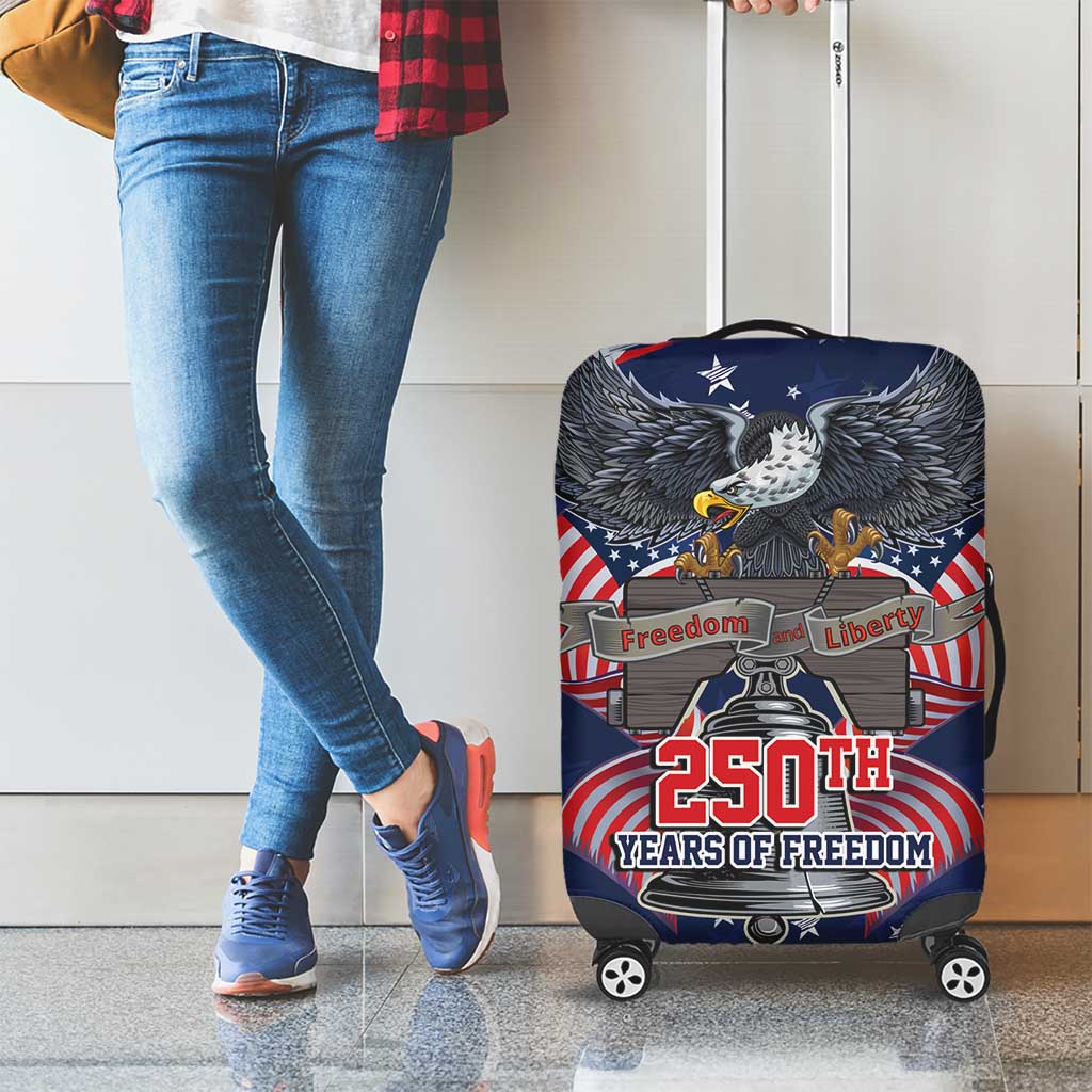 United States 250 Years of Independence Luggage Cover - Wonder Print Shop