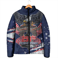 United States 250 Years of Independence Padded Jacket - Wonder Print Shop