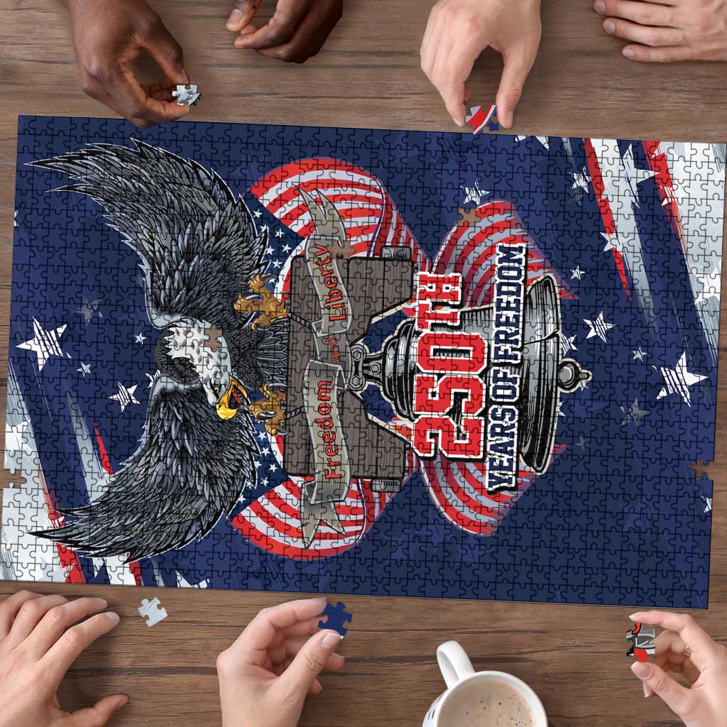 United States 250 Years of Independence Puzzle - Wonder Print Shop