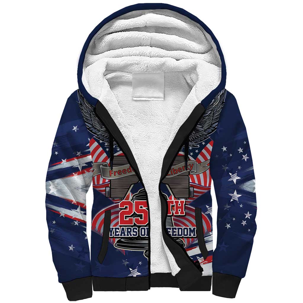 United States 250 Years of Independence Sherpa Hoodie - Wonder Print Shop