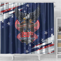 United States 250 Years of Independence Shower Curtain - Wonder Print Shop