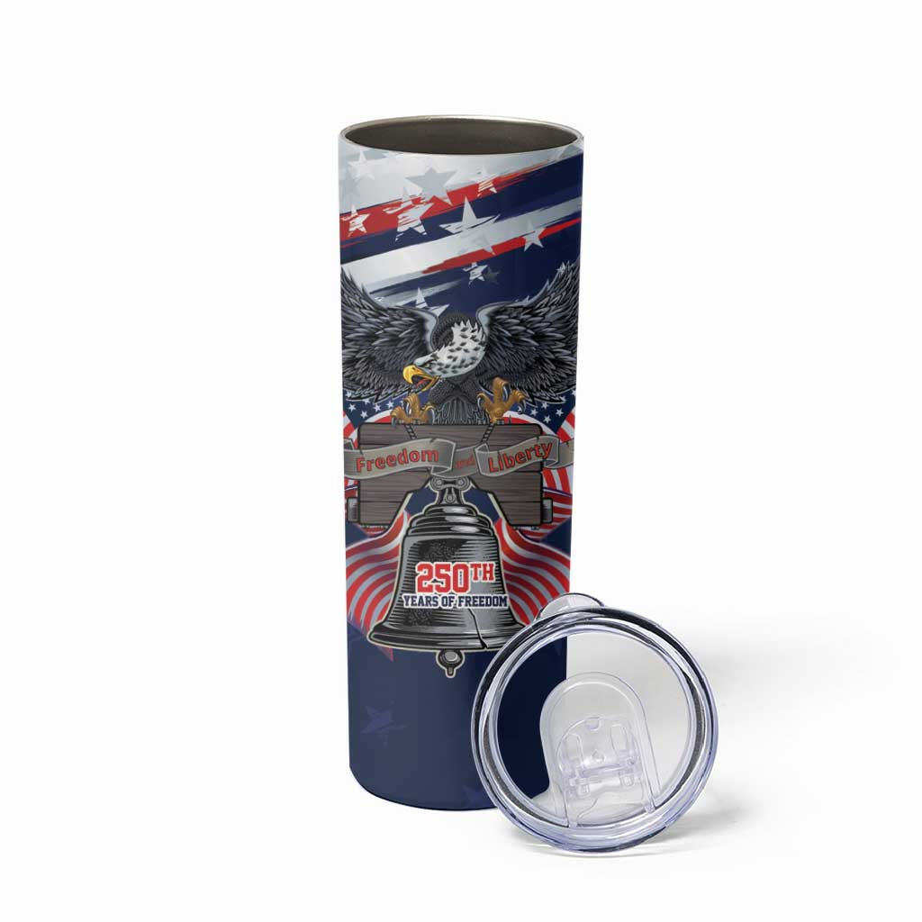 United States 250 Years of Independence Skinny Tumbler - Wonder Print Shop