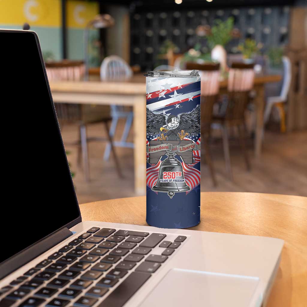 United States 250 Years of Independence Skinny Tumbler - Wonder Print Shop