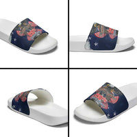 United States 250 Years of Independence Slide Sandals - Wonder Print Shop
