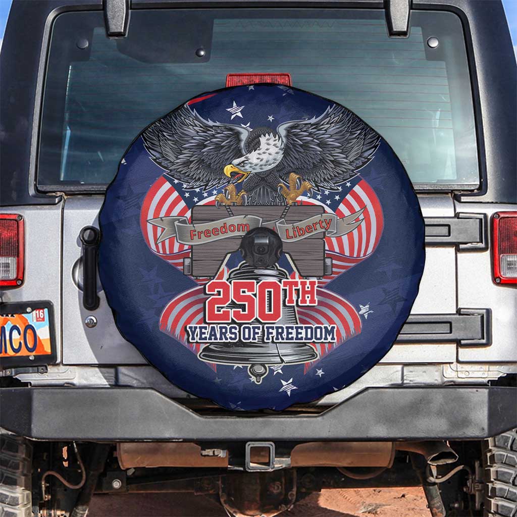 United States 250 Years of Independence Spare Tire Cover - Wonder Print Shop