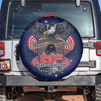 United States 250 Years of Independence Spare Tire Cover - Wonder Print Shop