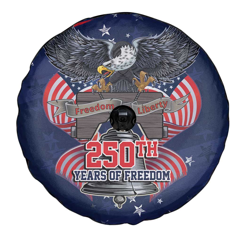United States 250 Years of Independence Spare Tire Cover - Wonder Print Shop