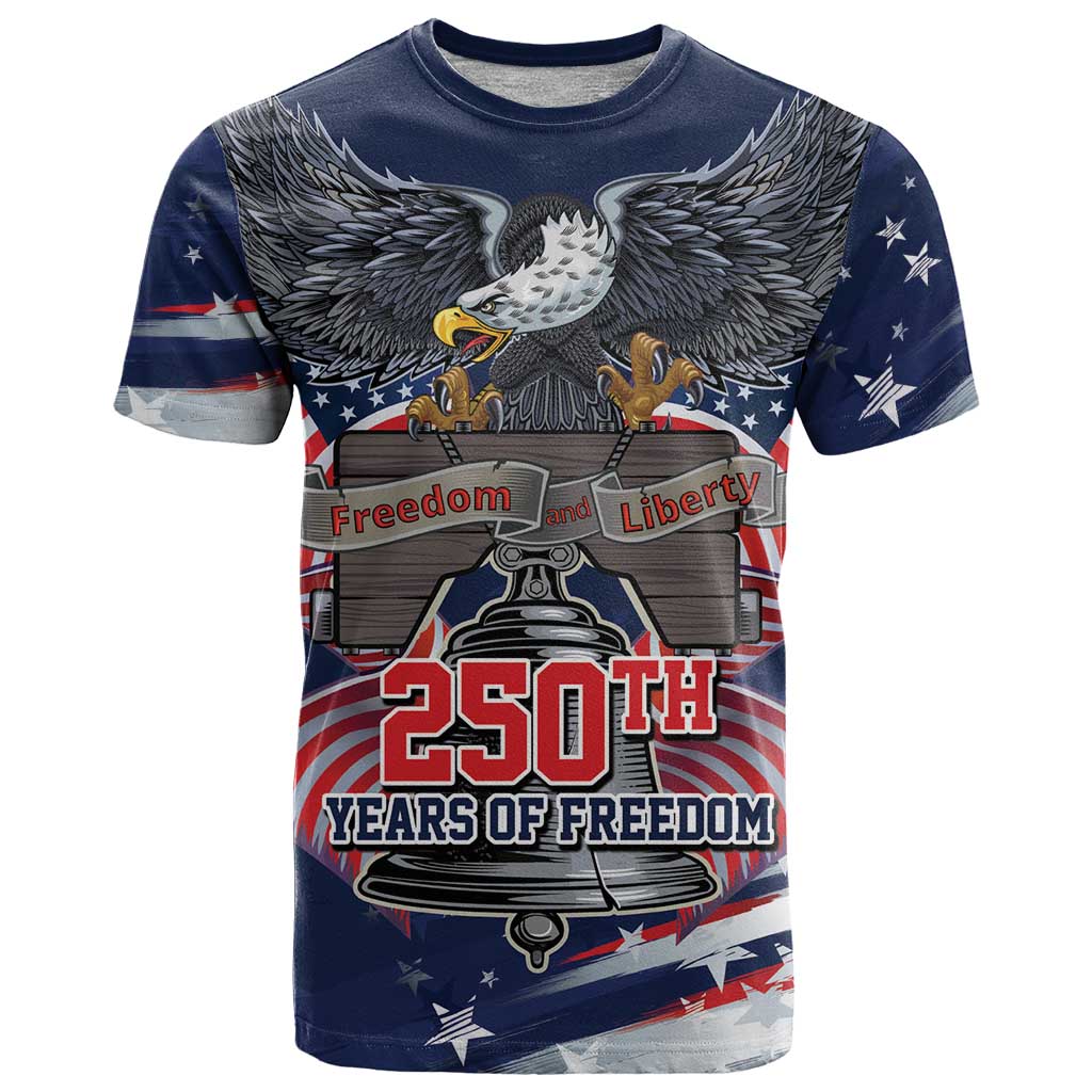 United States 250 Years of Independence T Shirt - Wonder Print Shop