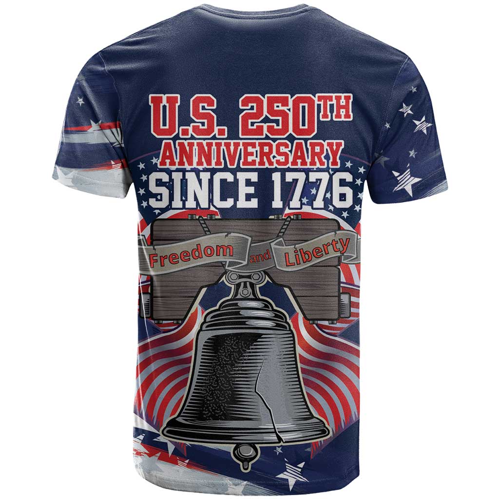 United States 250 Years of Independence T Shirt - Wonder Print Shop