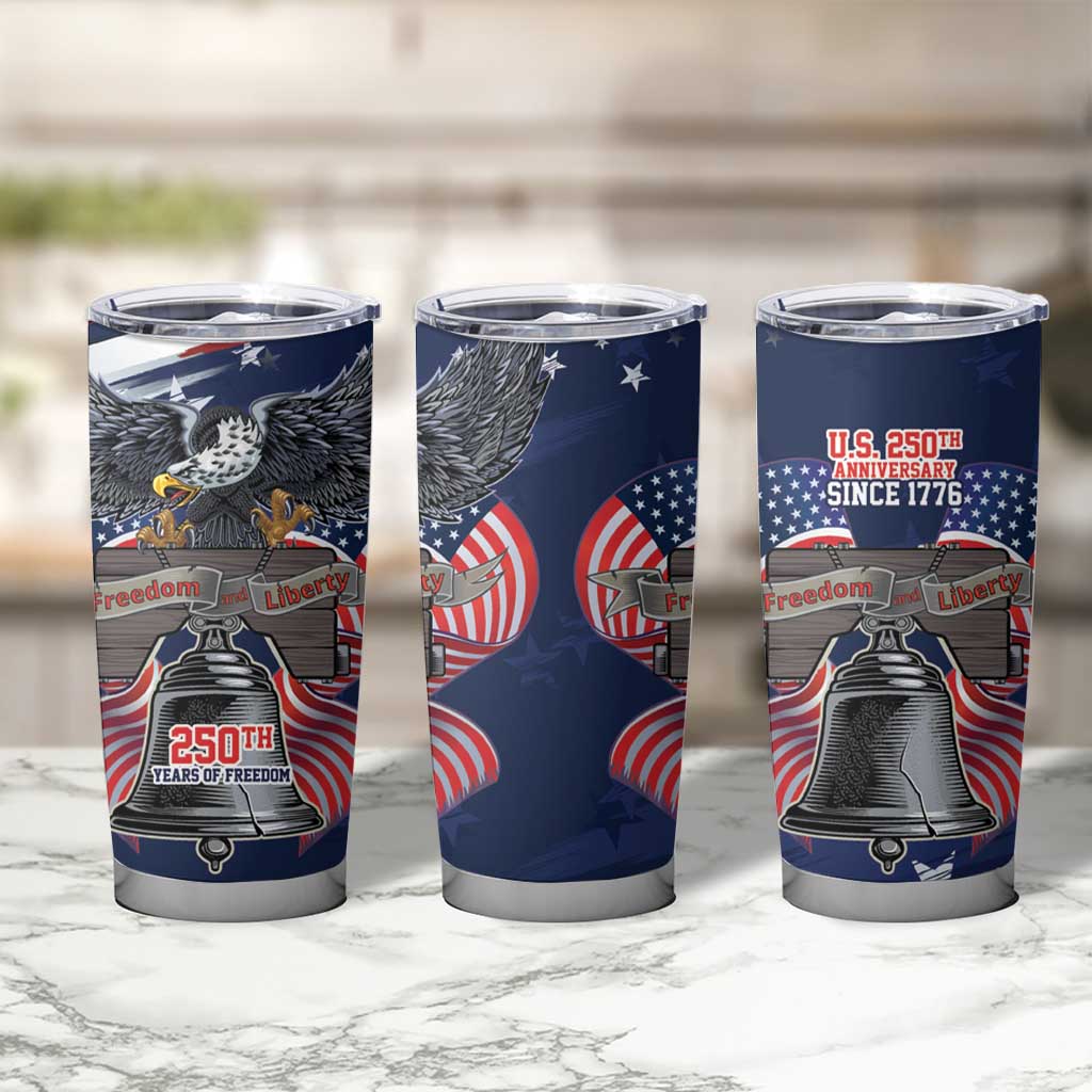 United States 250 Years of Independence Tumbler Cup - Wonder Print Shop