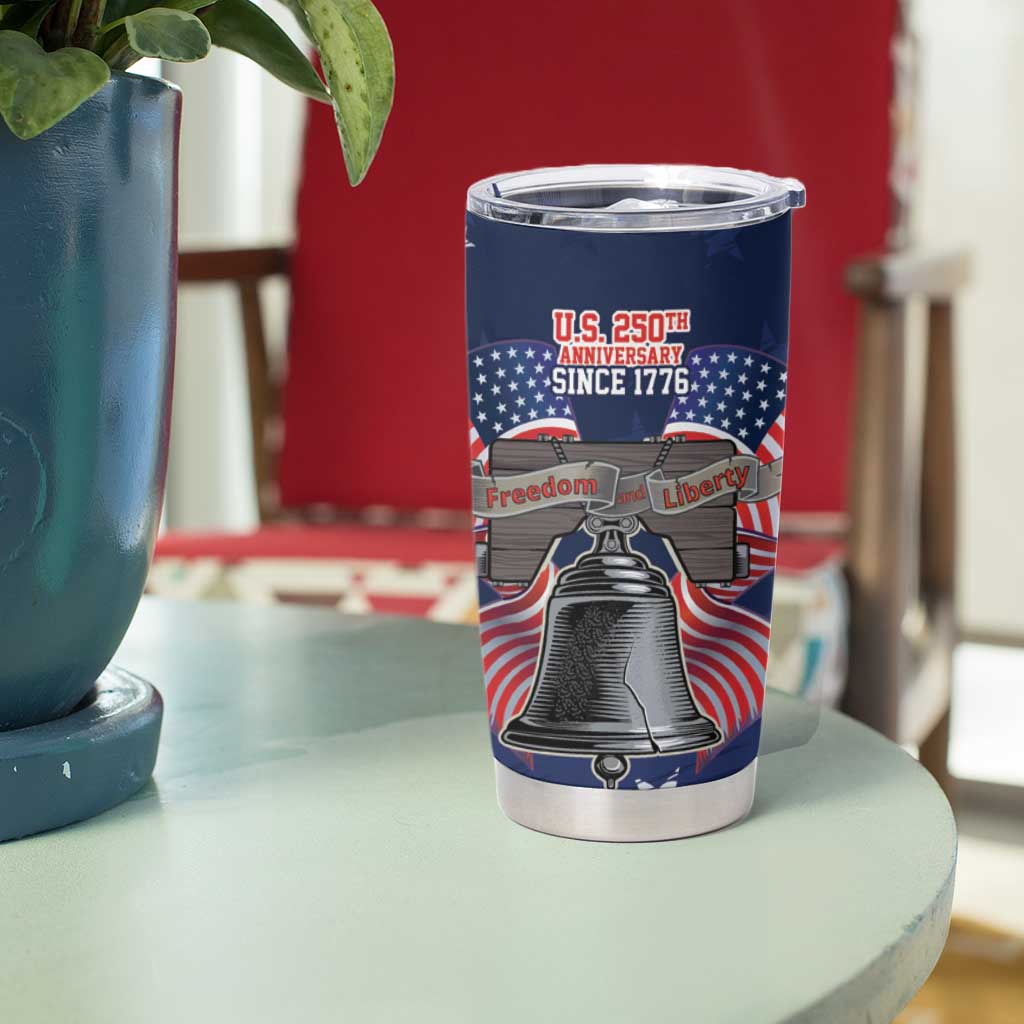 United States 250 Years of Independence Tumbler Cup - Wonder Print Shop