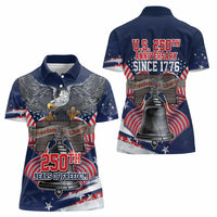United States 250 Years of Independence Women Polo Shirt - Wonder Print Shop