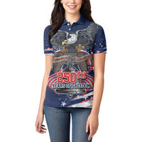 United States 250 Years of Independence Women Polo Shirt - Wonder Print Shop