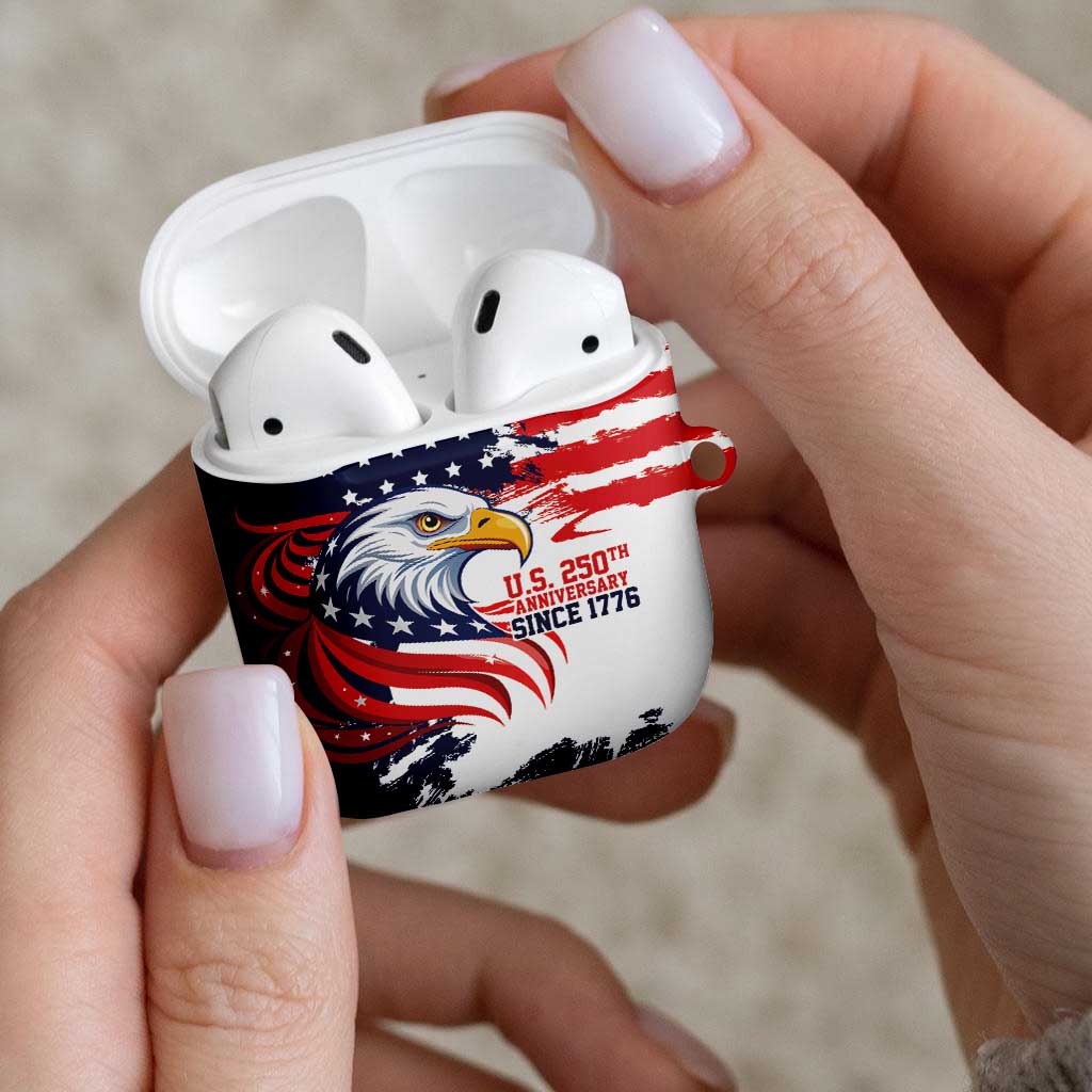 United States Honoring 250 Years of Liberty AirPods Case - Wonder Print Shop