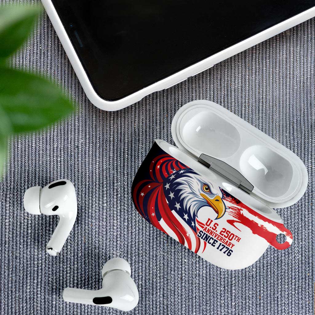 United States Honoring 250 Years of Liberty AirPods Case - Wonder Print Shop