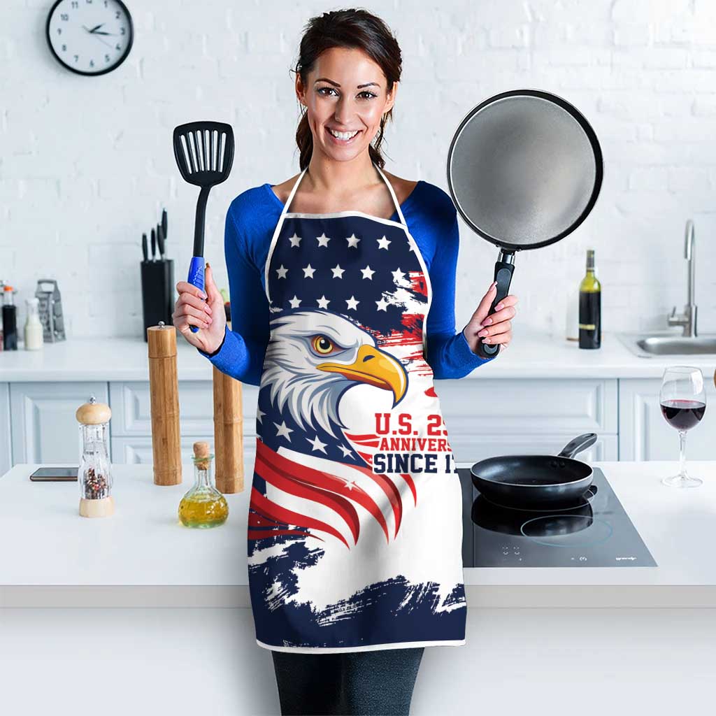 United States Honoring 250 Years of Liberty Apron - Wonder Print Shop