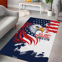 United States Honoring 250 Years of Liberty Area Rug - Wonder Print Shop