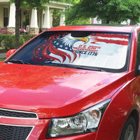United States Honoring 250 Years of Liberty Auto Sun Shade - Wonder Print Shop