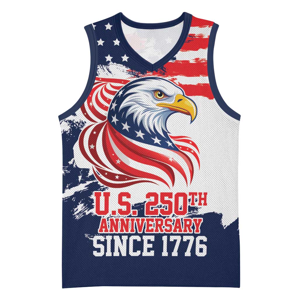 United States Honoring 250 Years of Liberty Basketball Jersey - Wonder Print Shop