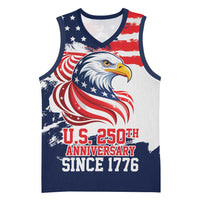 United States Honoring 250 Years of Liberty Basketball Jersey - Wonder Print Shop