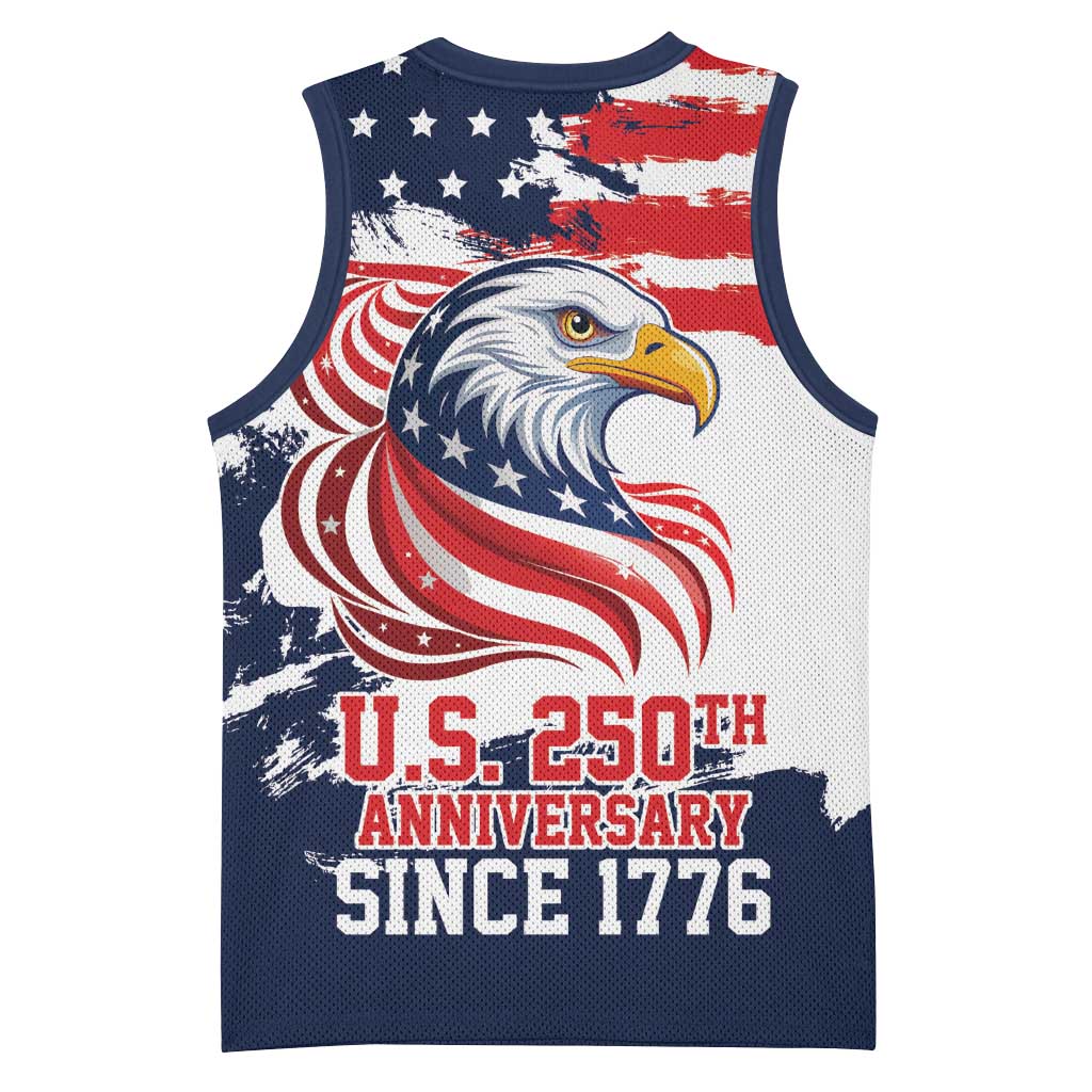 United States Honoring 250 Years of Liberty Basketball Jersey - Wonder Print Shop