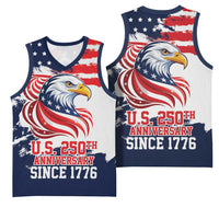 United States Honoring 250 Years of Liberty Basketball Jersey - Wonder Print Shop