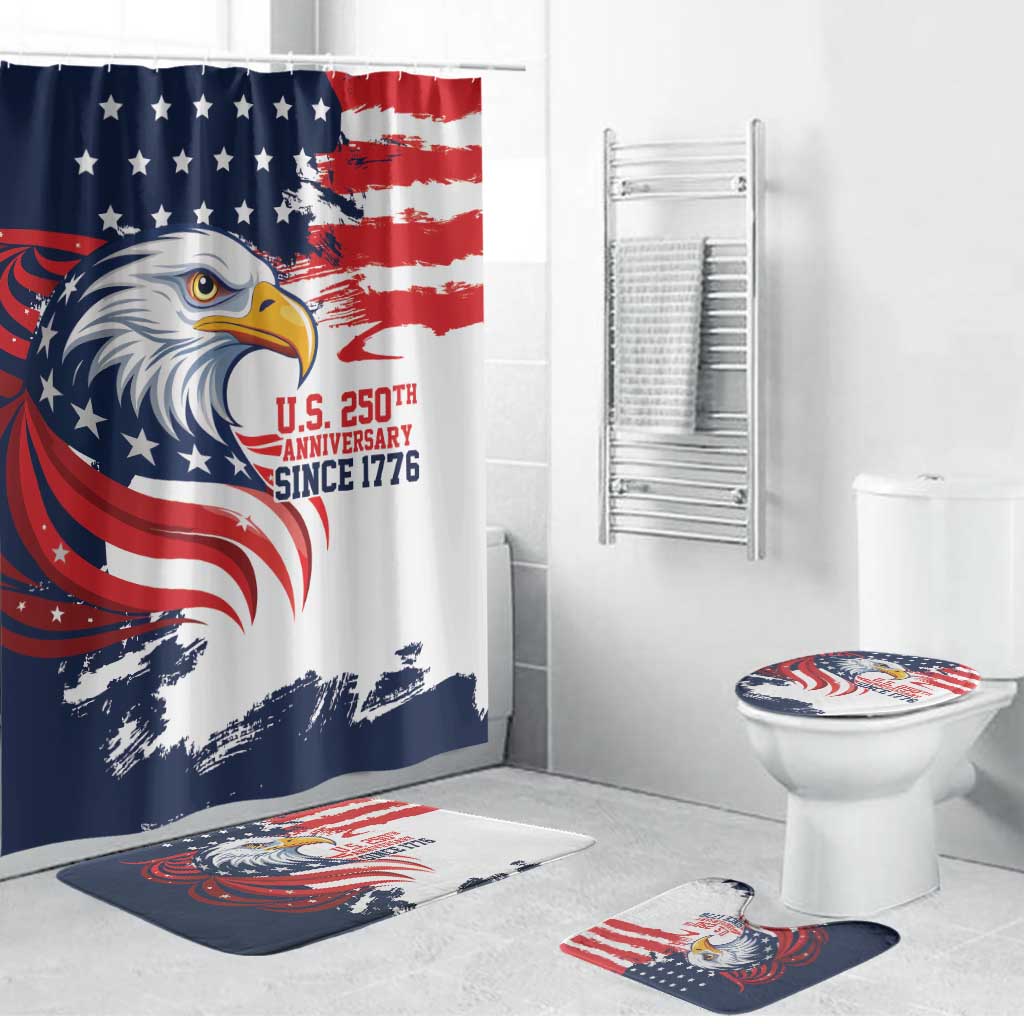 United States Honoring 250 Years of Liberty Bathroom Set - Wonder Print Shop