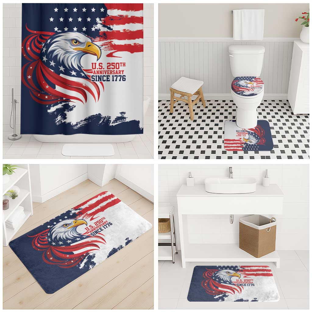 United States Honoring 250 Years of Liberty Bathroom Set - Wonder Print Shop