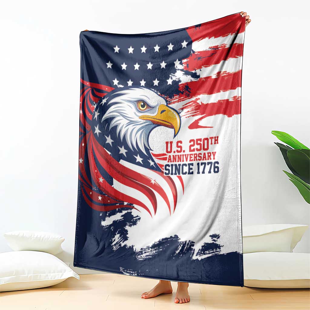 United States Honoring 250 Years of Liberty Blanket - Wonder Print Shop