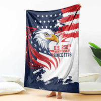 United States Honoring 250 Years of Liberty Blanket - Wonder Print Shop