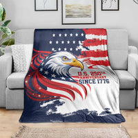 United States Honoring 250 Years of Liberty Blanket - Wonder Print Shop